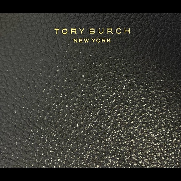 Tory Burch Black/Gold Perry Reversible Tote - Picture 12 of 16